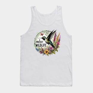 Hummingbird - Protect Wildlife Tank Top